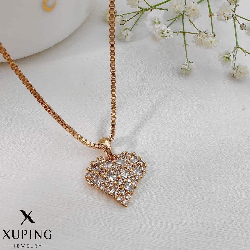 پلاک قلبی بدون زنجیر ژوپینگ کد 2040 - خرید آنلاین از گالری آداس